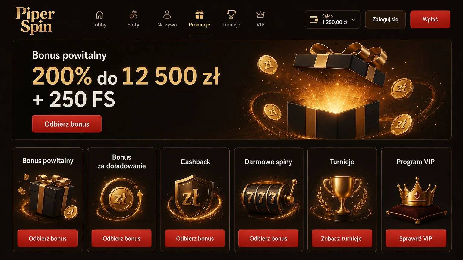 Piper Spin kod bonusowy – co oferuje aktualny kod promocyjny? — przewodnik Piper Spin kod bonusowy – co oferuje aktualny kod promocyjny?